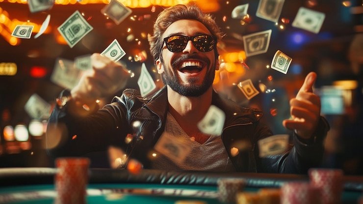 Pengguna dewasa membaca halaman mobile